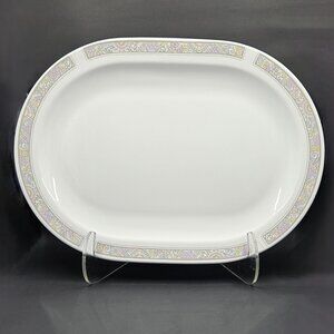 Centura by Corning Shangri-La 12-inch Serving Platter mid 70s